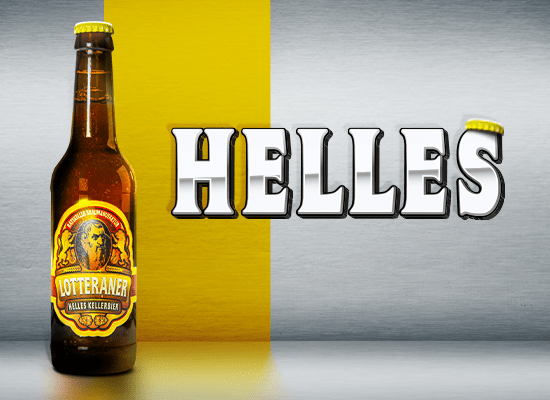 Flasche Lotteraner Helles Kellerbier
