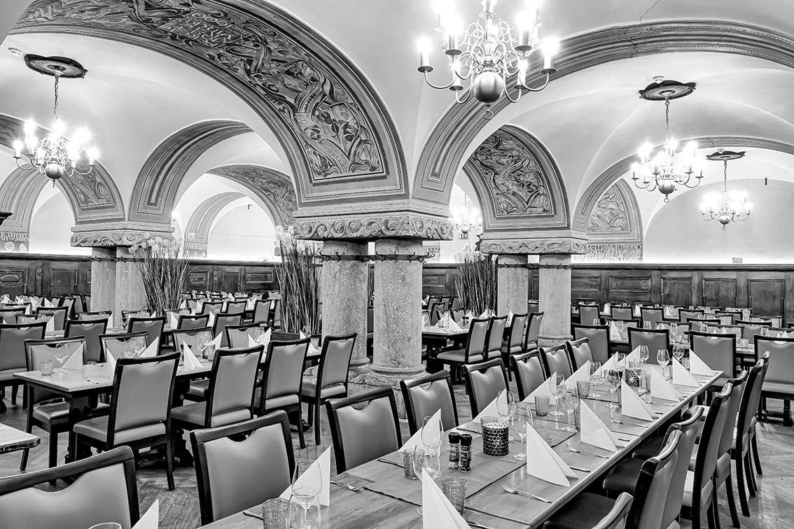 Gewandhaussaal im Ratskeller Leipzig