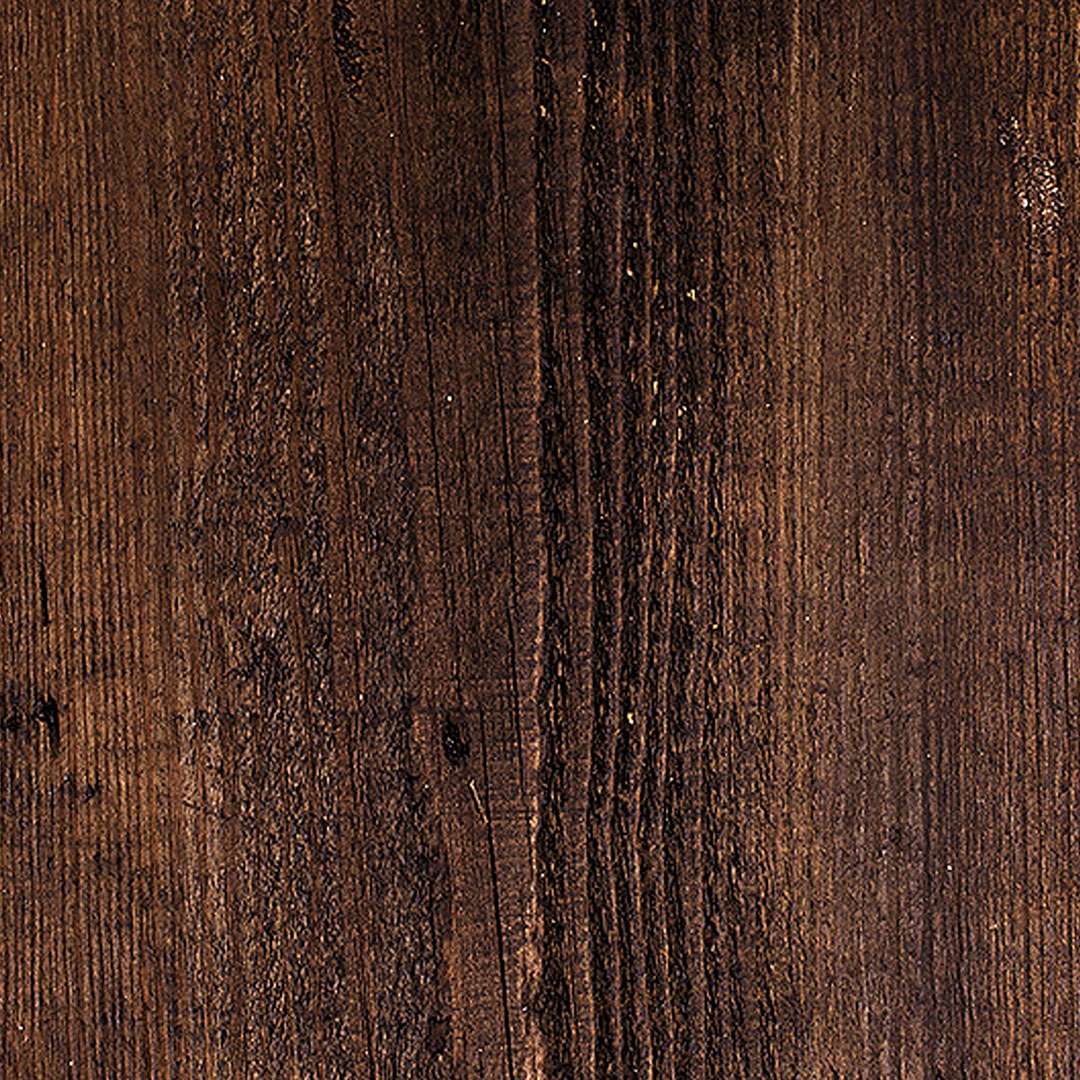 Dunkle, rustikale Holzoberfläche mit natürlicher Maserung