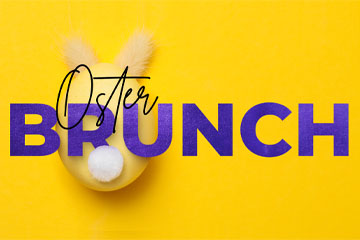 Schriftzug „Oster BRUNCH“