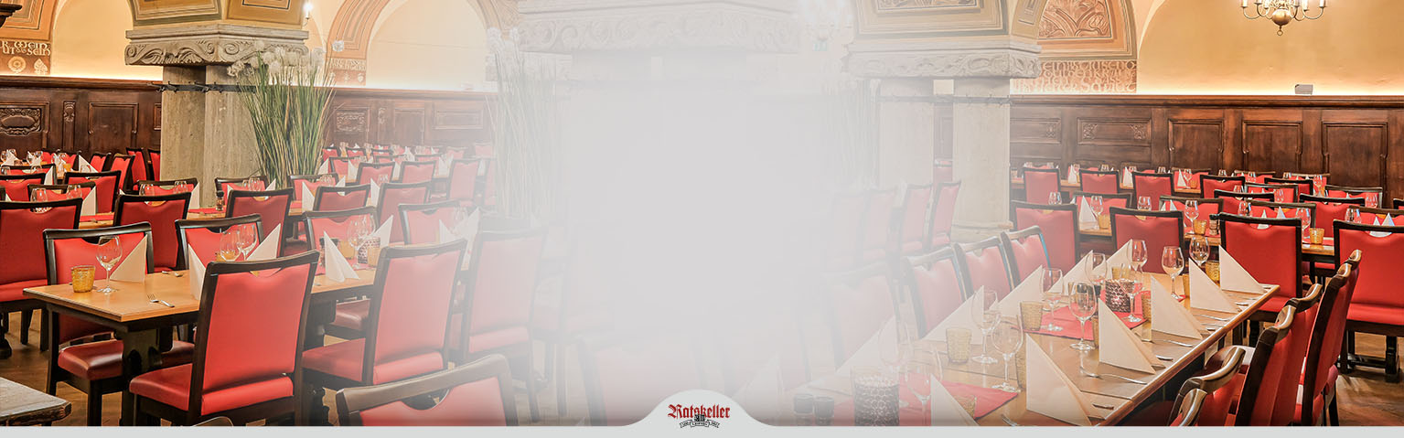 Gewandhaussaal im Ratskeller Leipzig.