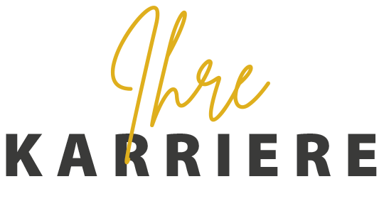Schriftzug „Ihre Karriere„