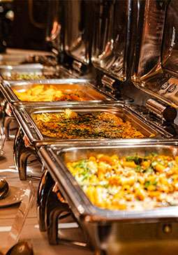 Vielfältiges Brunch-Buffet