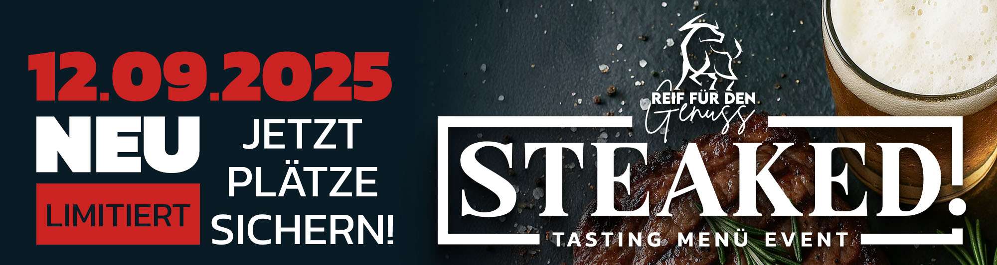STEAKED! – Das exklusive Tasting Menü Event